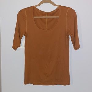 Everlane's Pima Micro Rib Scoop-Neck